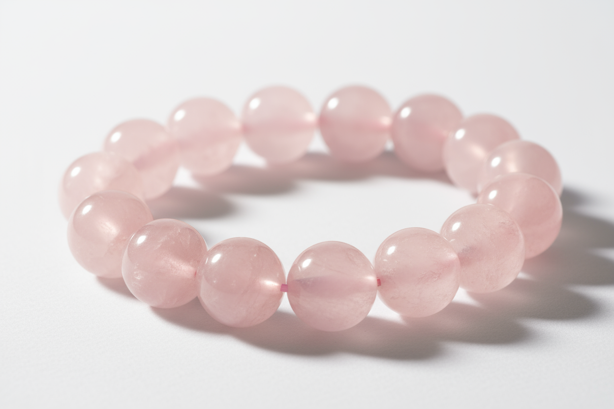 Natural Rose Quartz Bracelet